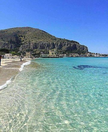 Villa Casa Nina à Mondello Extérieur photo